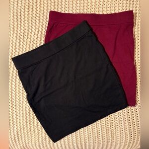 ❣️$5 Deal❣️ F21 Bundle of 2 Mini Skirts